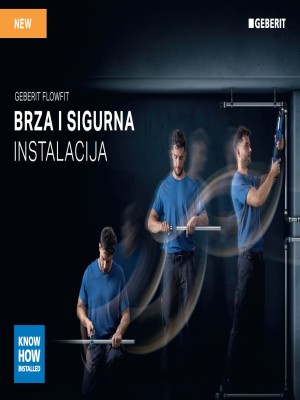 Geberit FlowFit - brza i sigurna instalacija