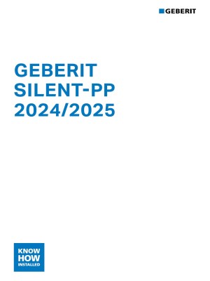 Geberit Silent-PP tehnički katalog 2024/2025