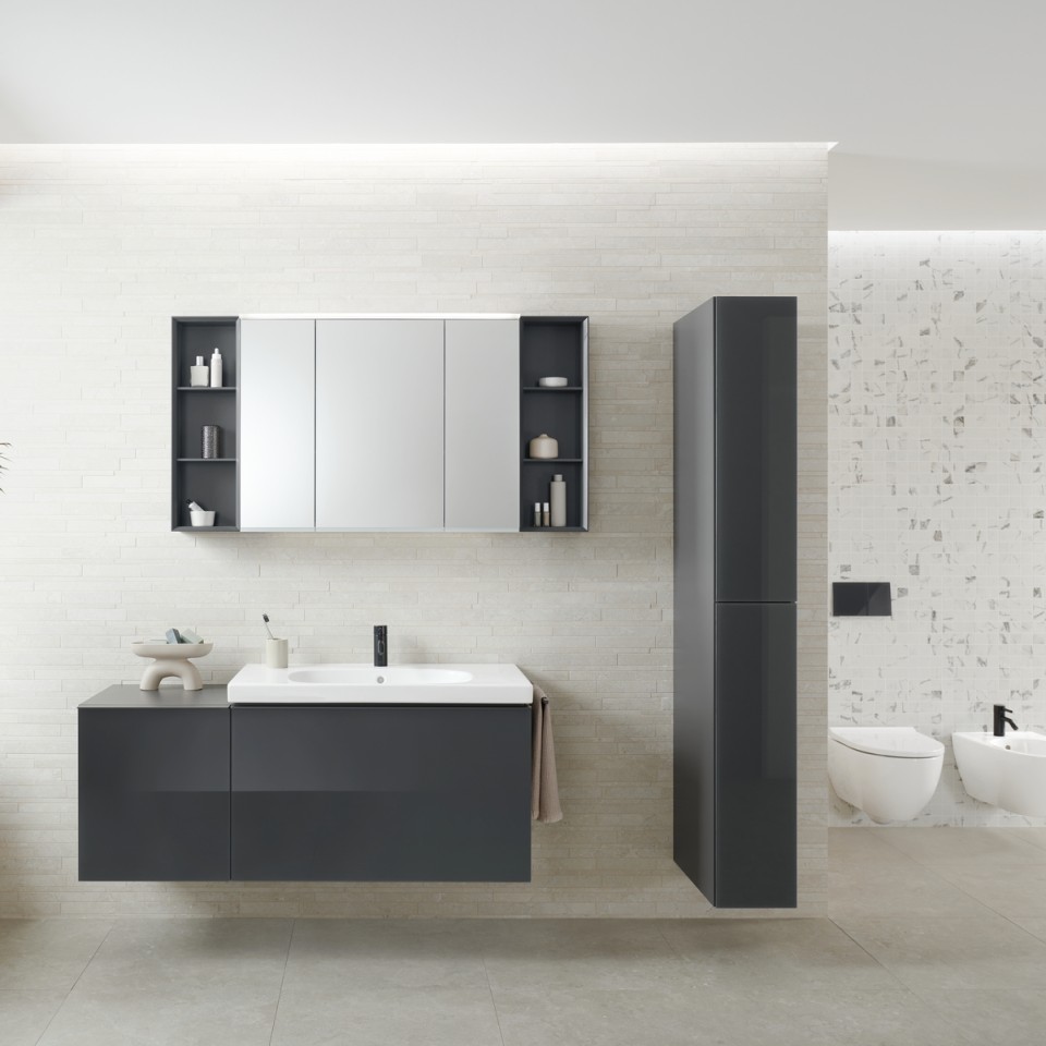 Kupaonska linija Geberit Acanto s umivaonikom, bazom za umivaonik, WC školjkom i ostalim kupaonskim elementima